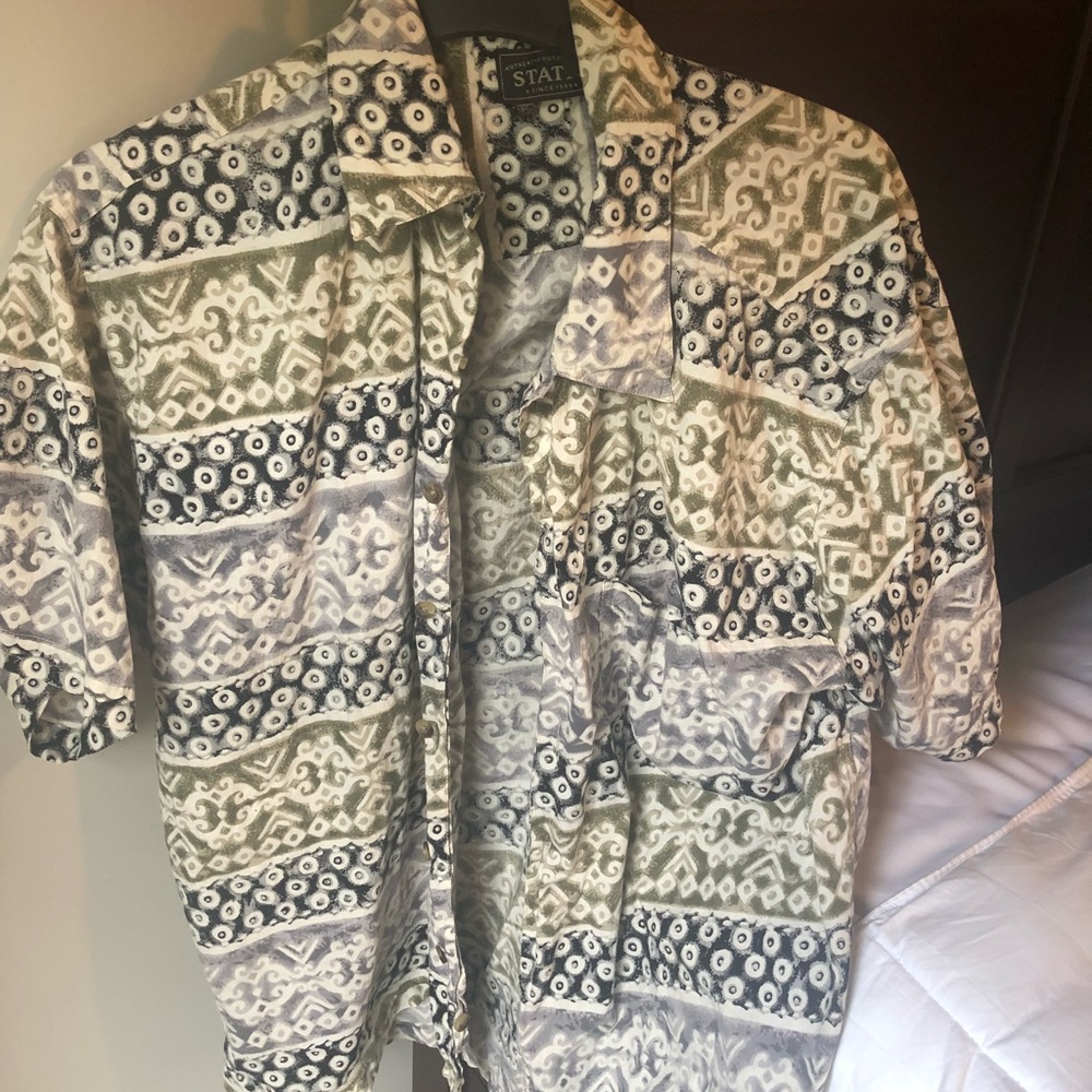 Hawaiian Tropical Short Sleeve Button Up